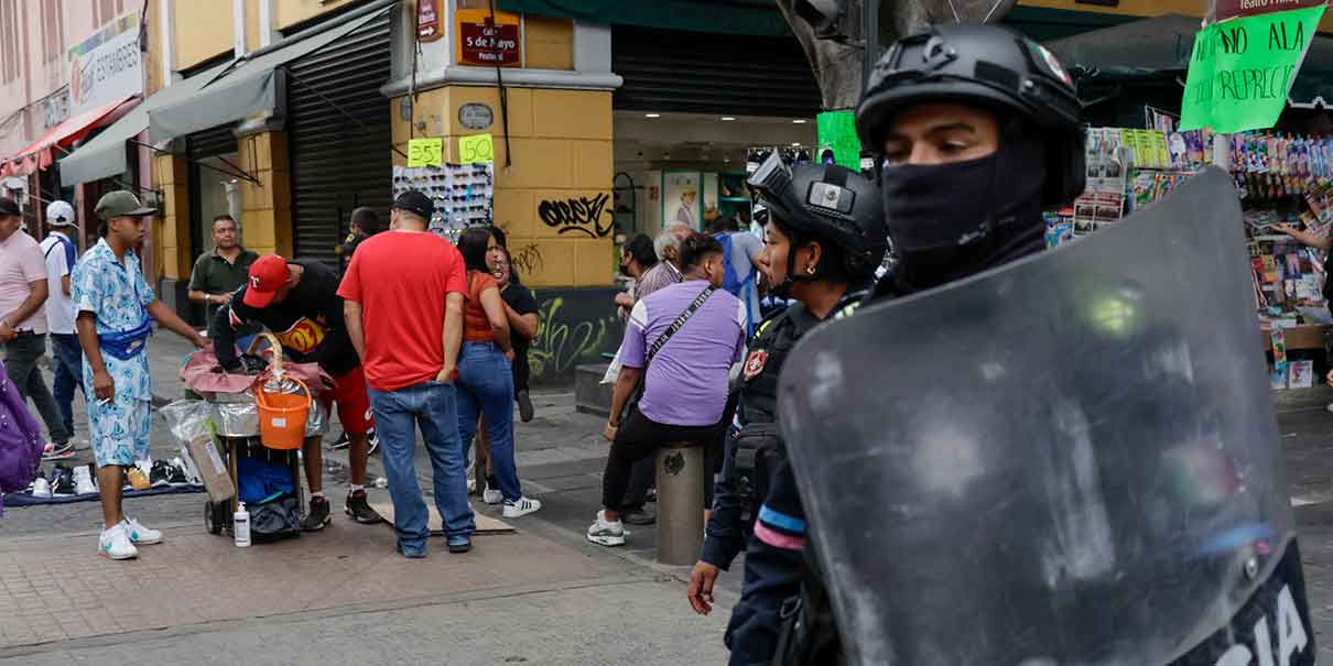 enfrentamiento ambulantes vs policías