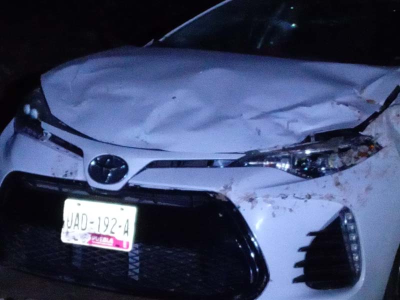 Volcadura en la Pachuca-Tuxpan deja una mujer lesionada en Xicotepec