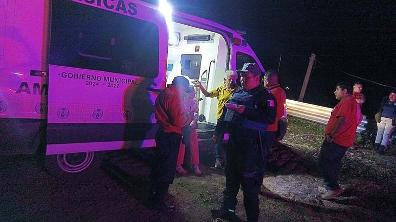 Volcadura en la Pachuca-Tuxpan deja una mujer lesionada en Xicotepec