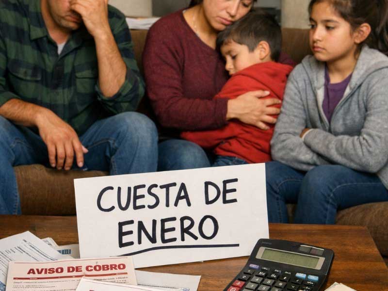 Familias sufren asfixiante desgaste financiero por las fiestas decembrinas