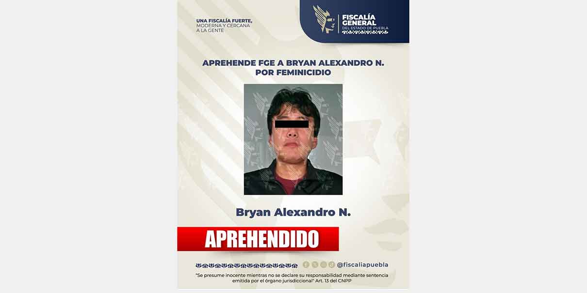 Bryan Alexandro es detenido