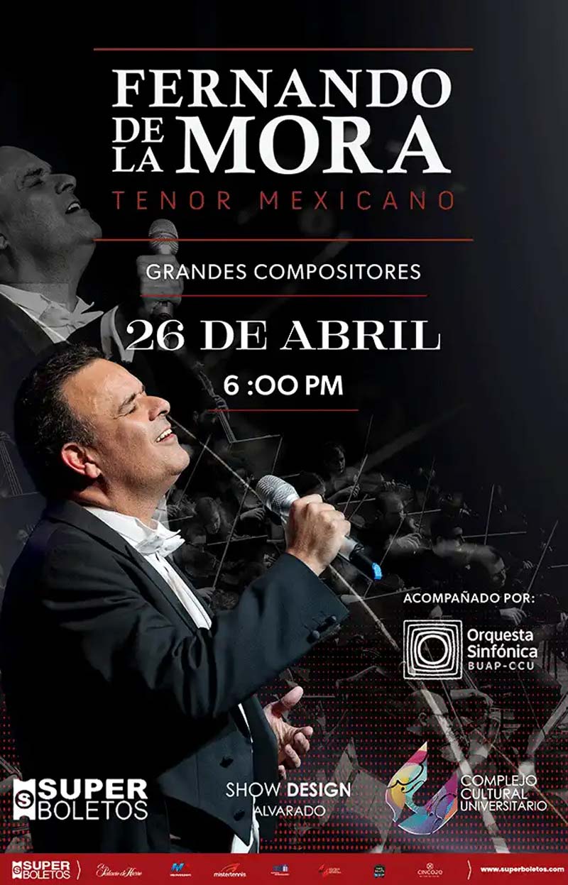“Grandes Compositores” de Fernando de la Mora llega al CCU Puebla