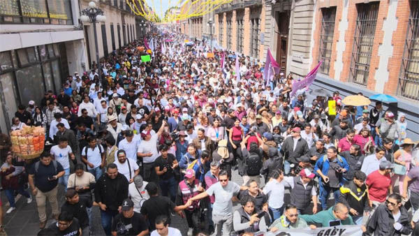 40 mil personas,  apoyaron a Gaby “La Bonita” Sánchez