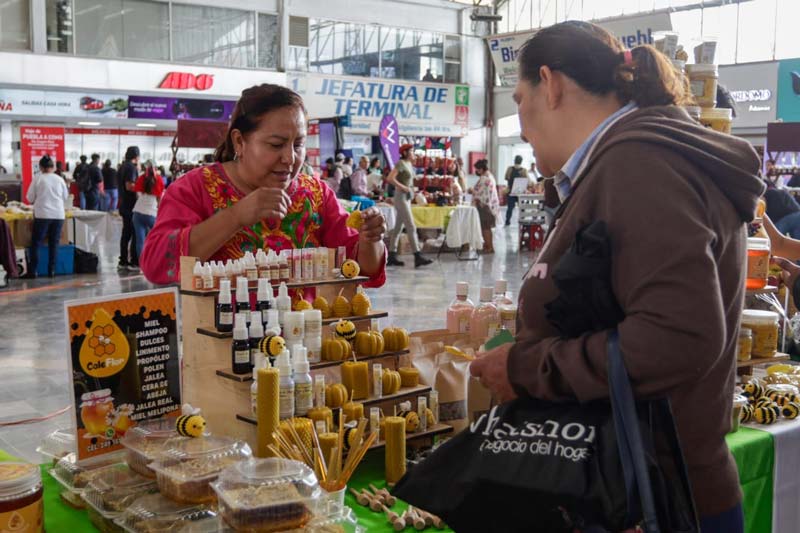 Artesanos y productores poblanos se reúnen en Mercadito “Del campo a tu mesa”