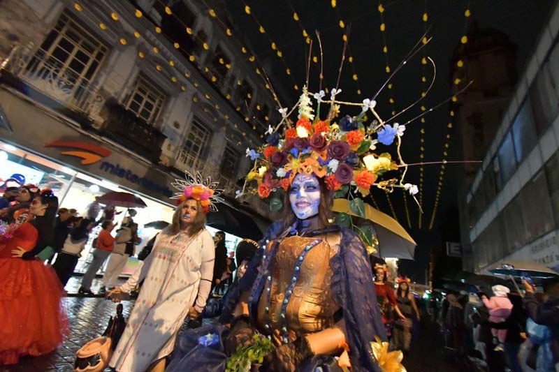 HOY, disfruta del Gran Desfile de Calaveras en la capital poblana