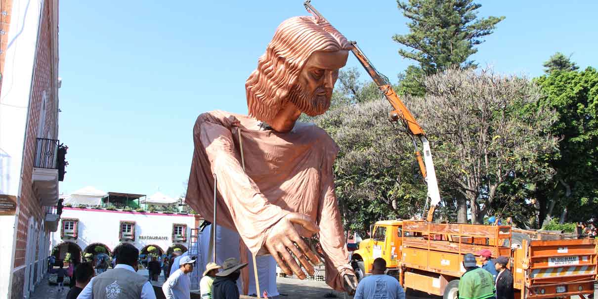 Atlixco se prepara para Semana Santa con imagen monumental y actividades culturales