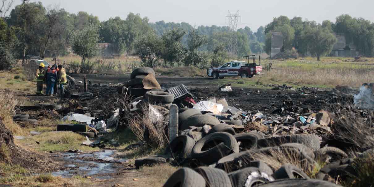 Quema clandestina provoca alerta ambiental en Puebla