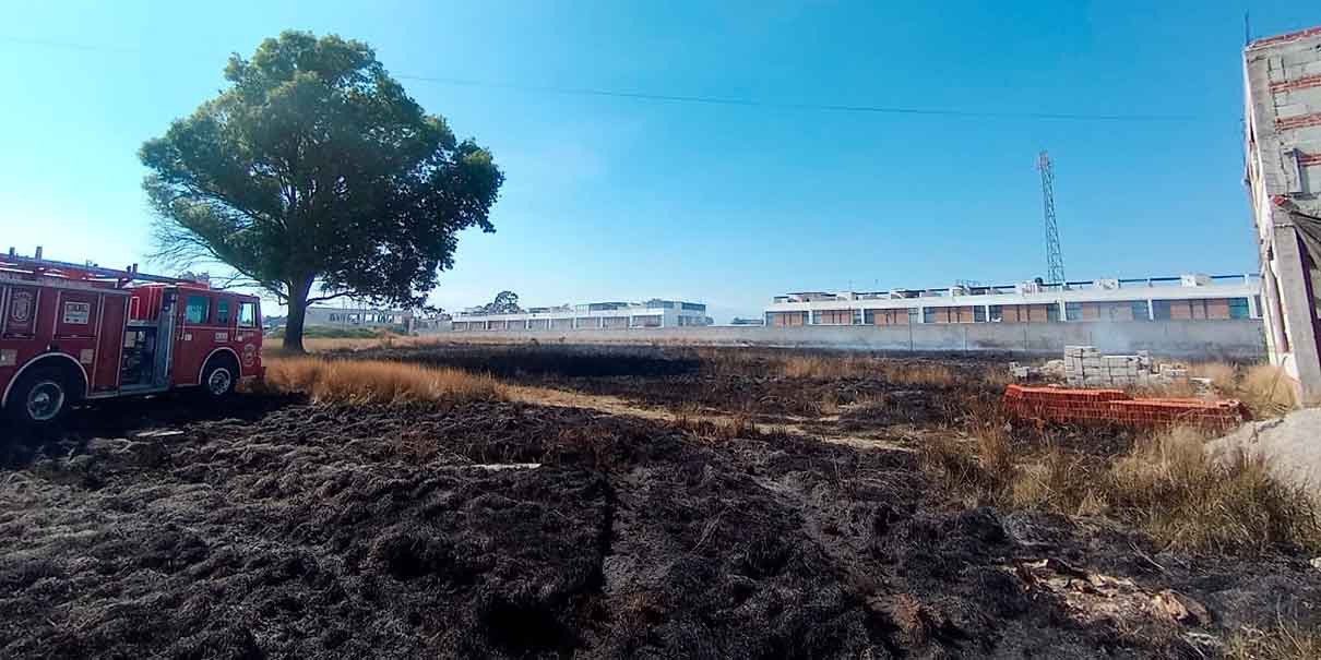 Incendio de pastizal