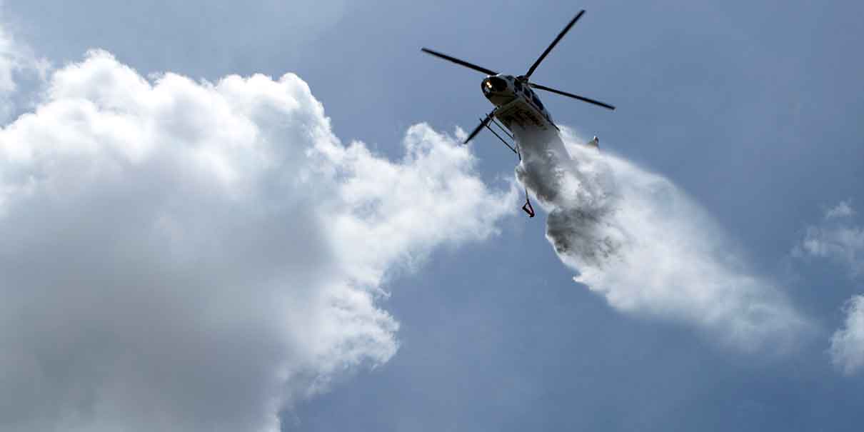 Sofocan incendios