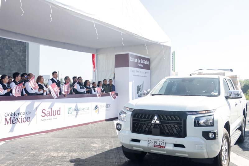 Inició la Rutas de la Salud en Puebla con la entrega de medicinas IMSS Bienestar