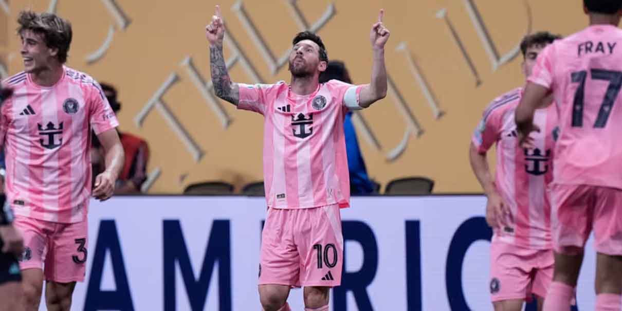 Golazo de tiro libre de Messi mete al Inter Miami en la pelea por los octavos