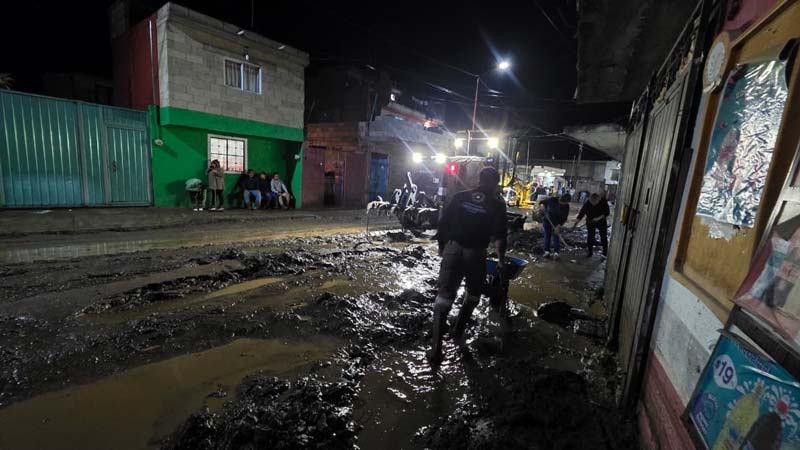 Tormenta en Ciudad Serdán provoca inundaciones y daños en viviendas