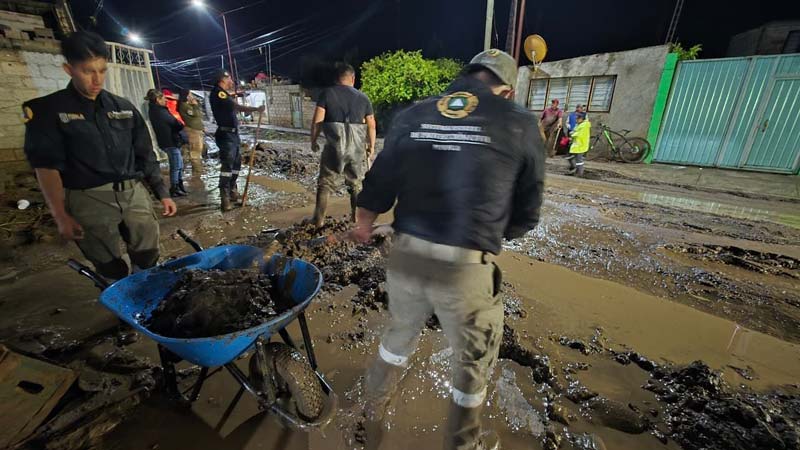Tormenta en Ciudad Serdán provoca inundaciones y daños en viviendas