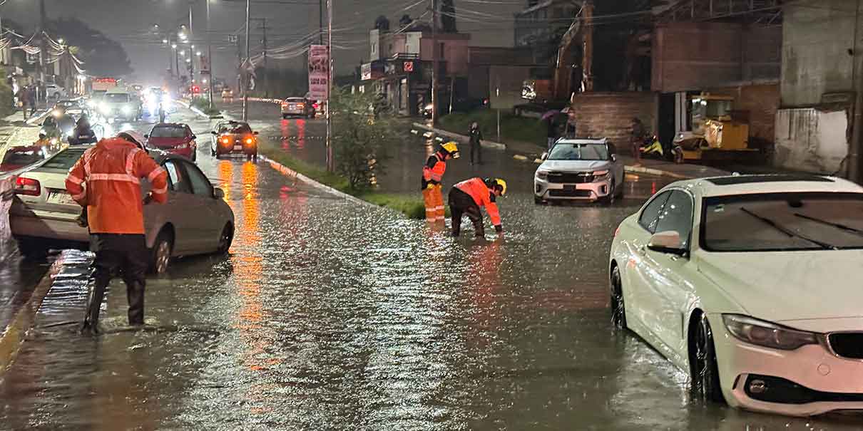 Inundaciones en Puebla