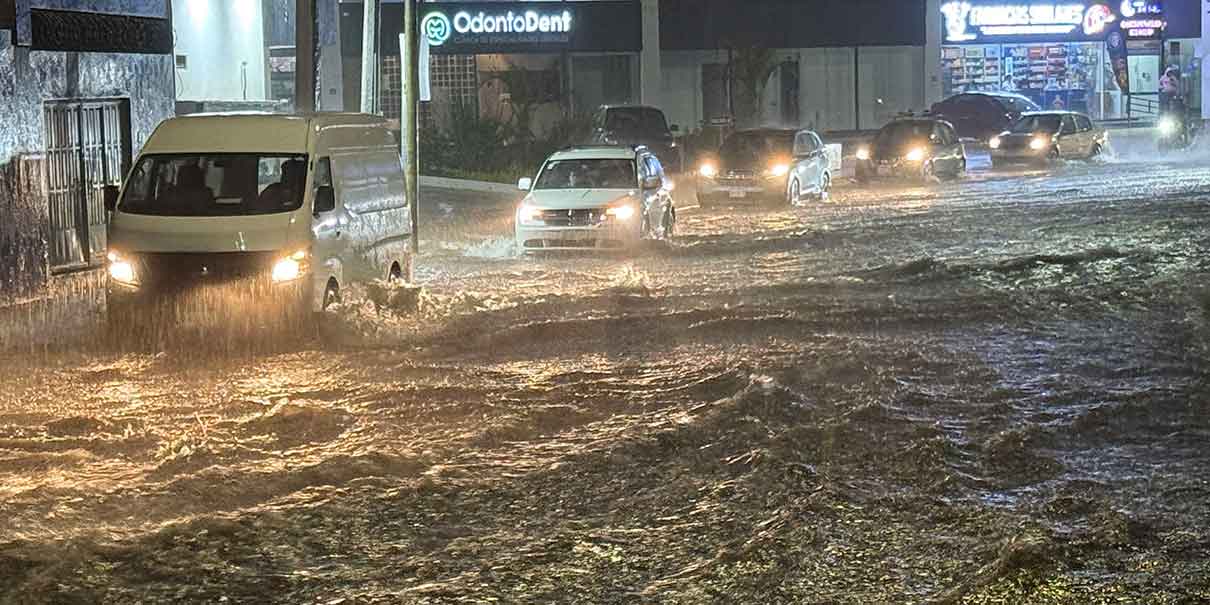 Inundaciones en Puebla