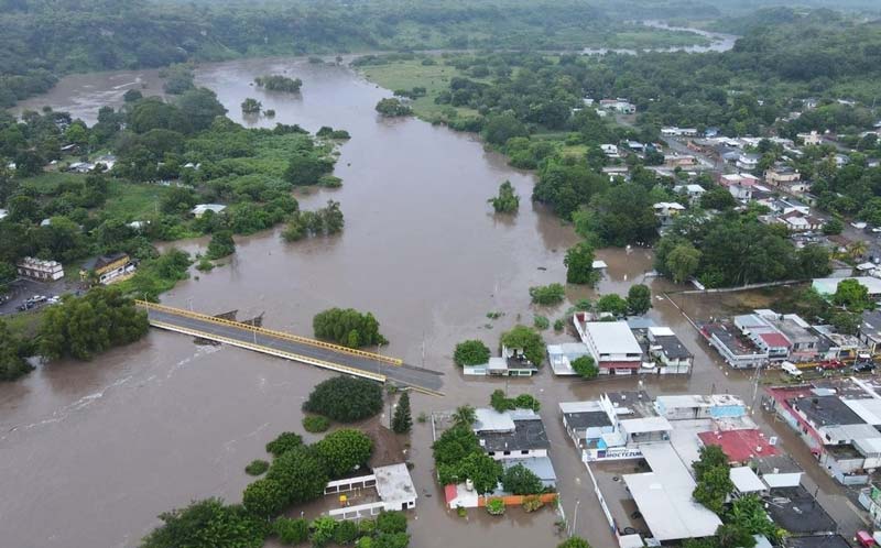 Inundaciones en Puebla ha dejado 18 muertos y 70 desaparecidos