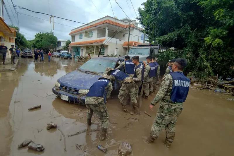 Inundaciones en Puebla ha dejado 18 muertos y 70 desaparecidos