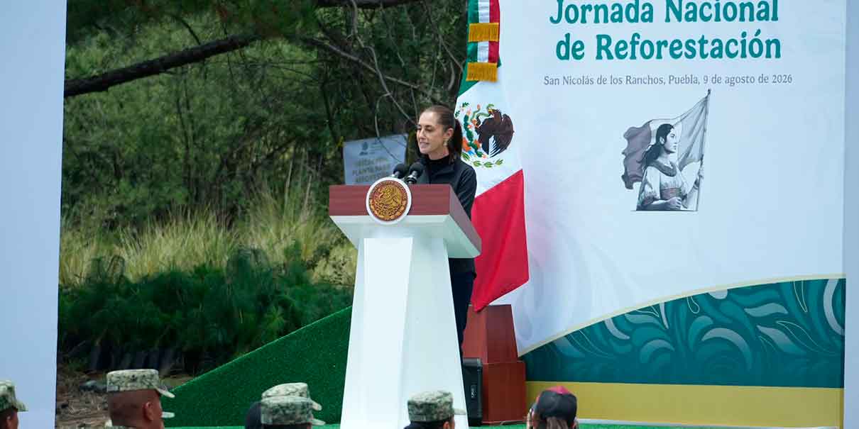 Jornada de Reforestación en Puebla