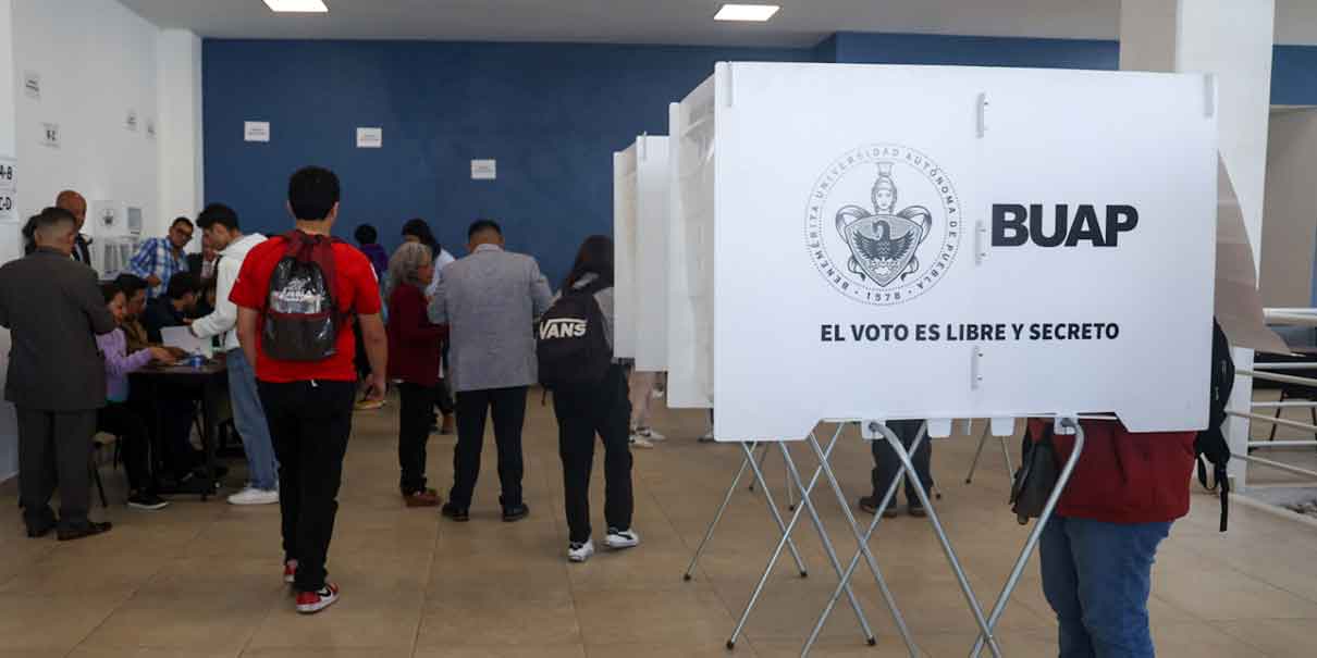 Con elecciones renuevan Consejo Universitario BUAP; el miércoles quedará instalado
