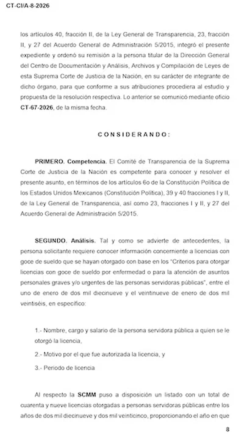Vieja SCJN otorgó licencias doradas: 49 funcionarios cobraban sin trabajar