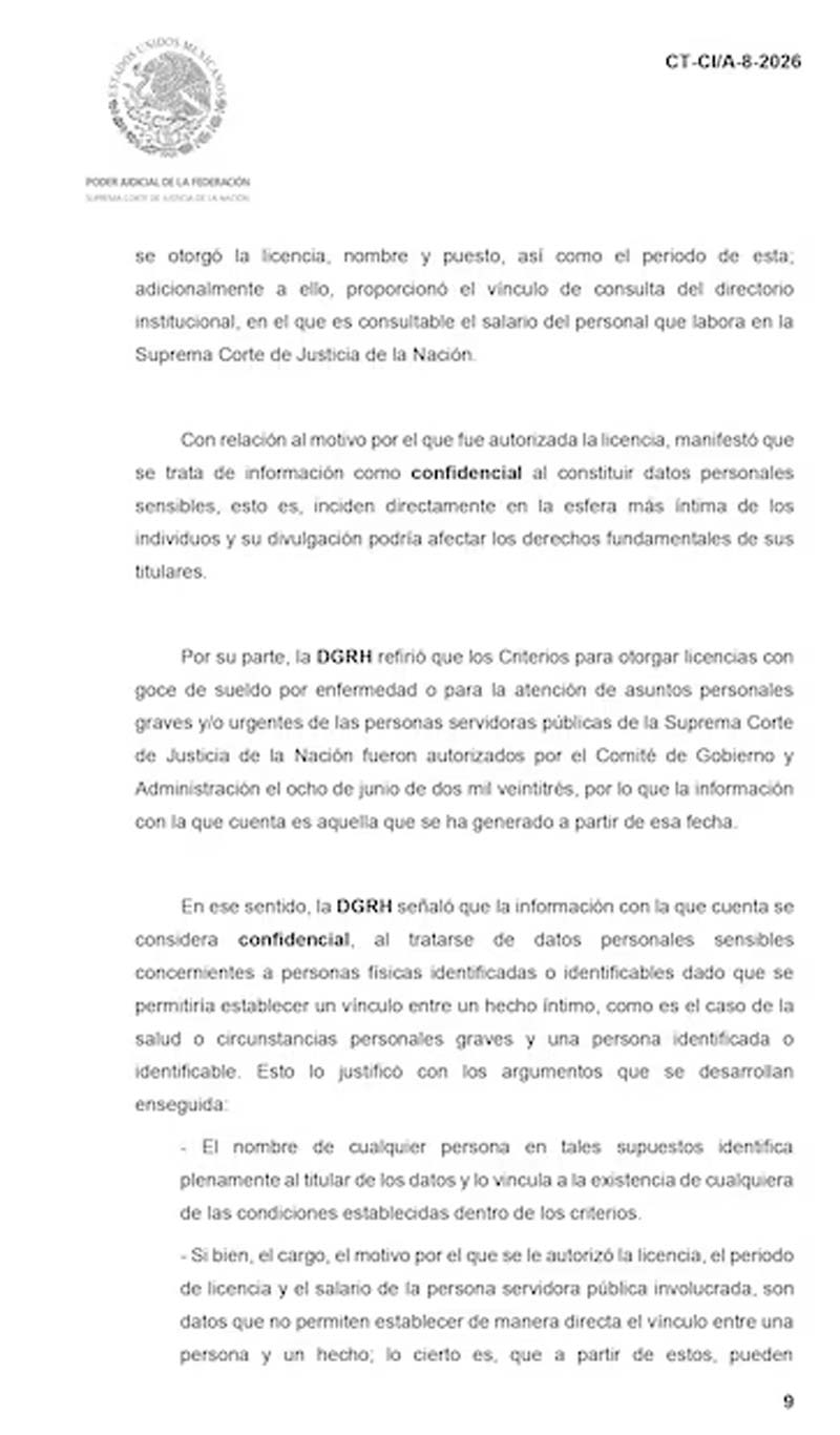 Vieja SCJN otorgó licencias doradas: 49 funcionarios cobraban sin trabajar