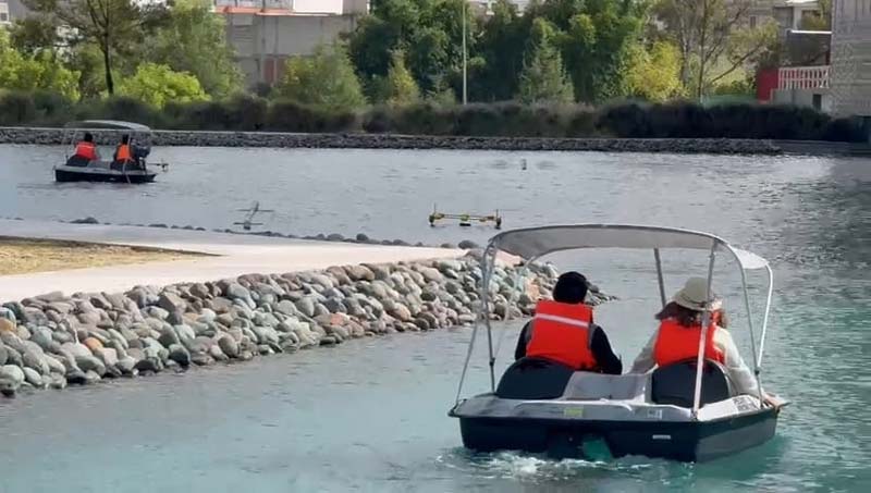 Disfruta paseos gratuitos en lancha en el Lago del CIS; nueva atracción en Puebla
