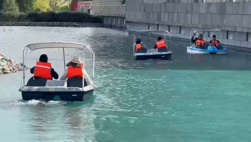 Disfruta paseos gratuitos en lancha en el Lago del CIS; nueva atracción en Puebla