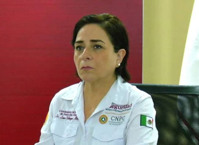 Laura Velázquez, directora de la CNPC, destacó la importancia de mantener la preparación ante un posible sismo.
