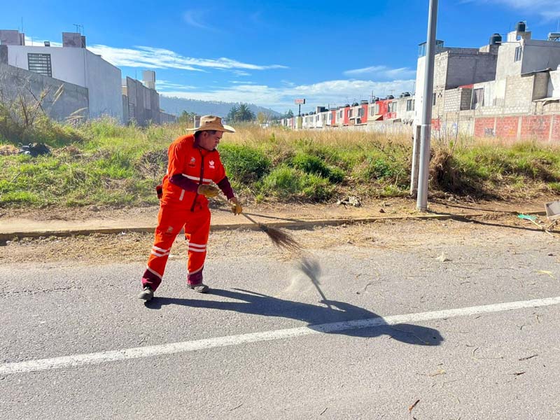 Acciones de limpieza del OOSL transforman Santa Margarita; llaman a ciudadanía a colaborar