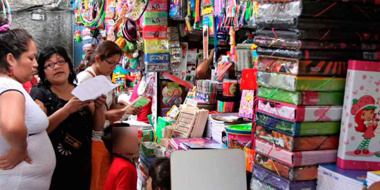 Compra de útiles escolares