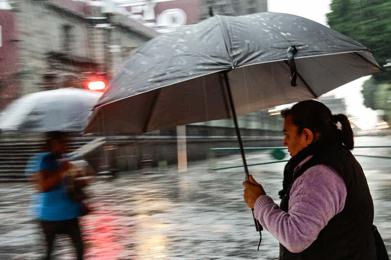 Se esperan lluvias con tormenta eléctrica por la tarde en Puebla
