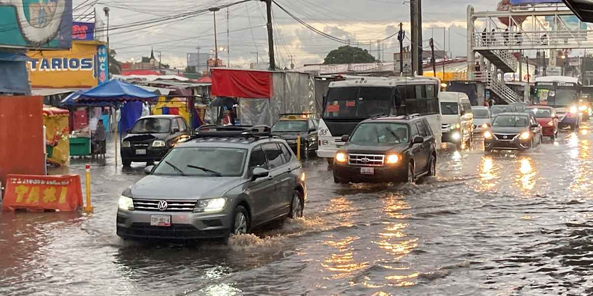 Lluvias en Puebla