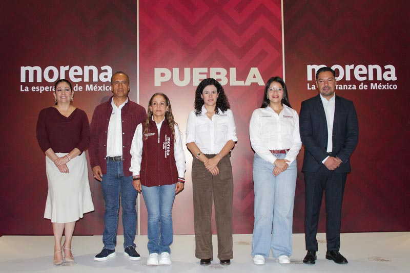 Un buen trabajo de ediles morenistas poblanos garantizarán la continuidad en Puebla: Luisa María Alcalde