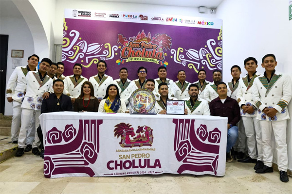Gran Feria de San Pedro Cholula, con la presentación de la Banda Tierra Mojada