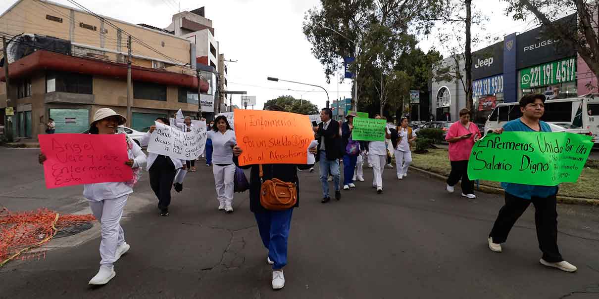 Enfermerías protestan 