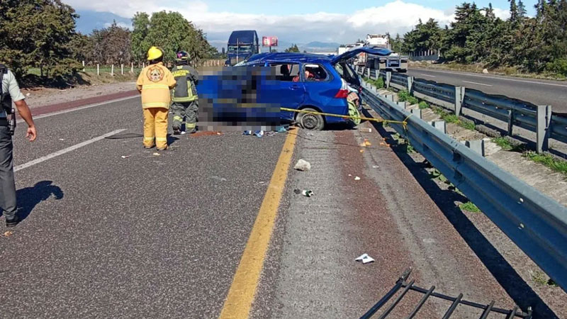 Sandra, hija del matrimonio fallecido en la volcadura de la autopista Puebla-Orizaba, resultó lesionada y fue trasladada a un hospital.