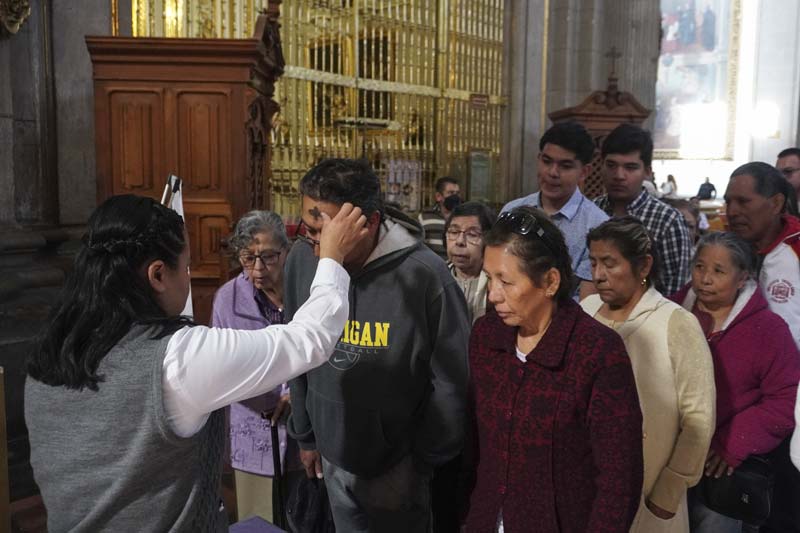Miércoles de Ceniza en Puebla: oración, penitencia y preparación para Semana Santa