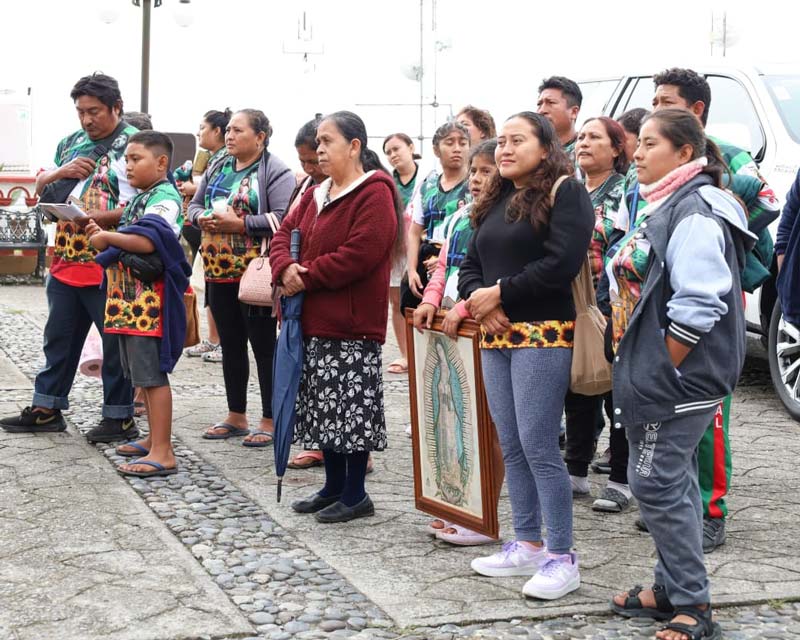 Cumplió 15 años Monumental Virgen de Guadalupe en Xicotepec