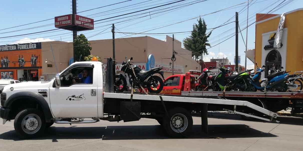 Operativos levantaron 21 motos “chuecas”