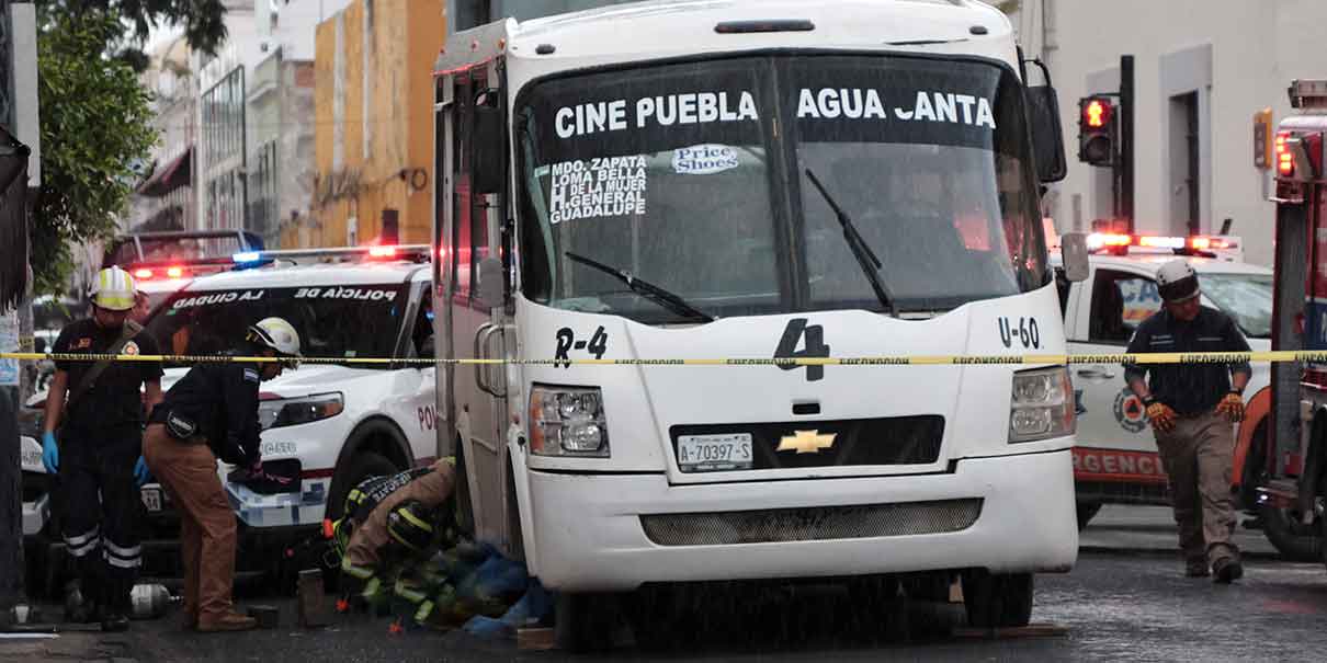 El conductor fue asegurado