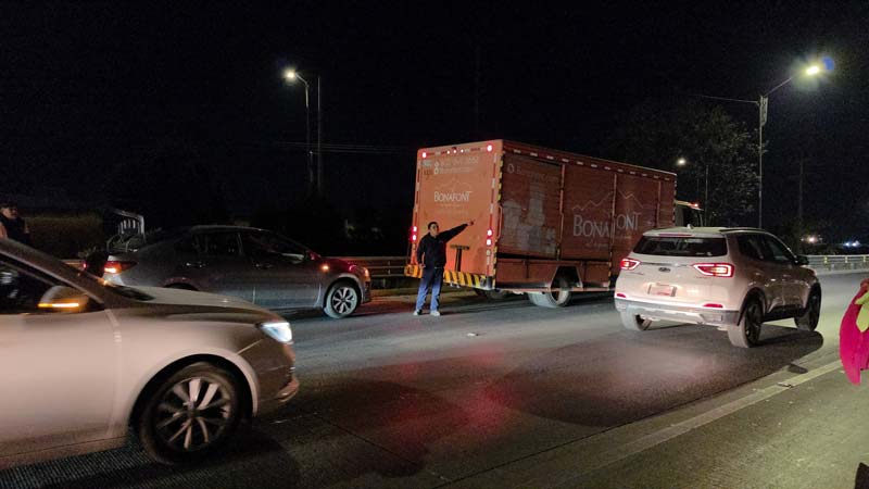 Descartó Seguridad Pública presencia de ponchallantas sobre el Periférico