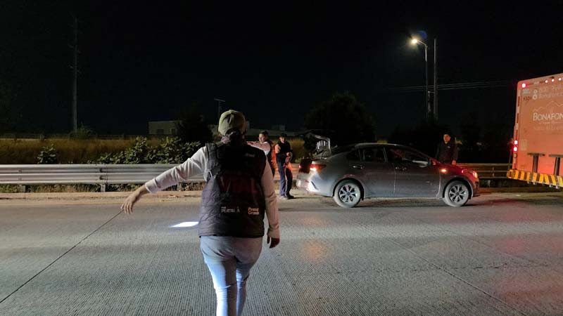 Descartó Seguridad Pública presencia de ponchallantas sobre el Periférico
