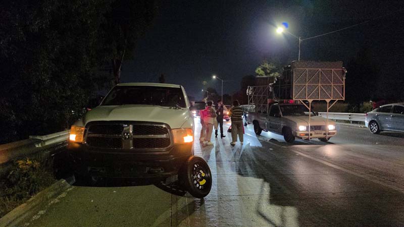 Descartó Seguridad Pública presencia de ponchallantas sobre el Periférico