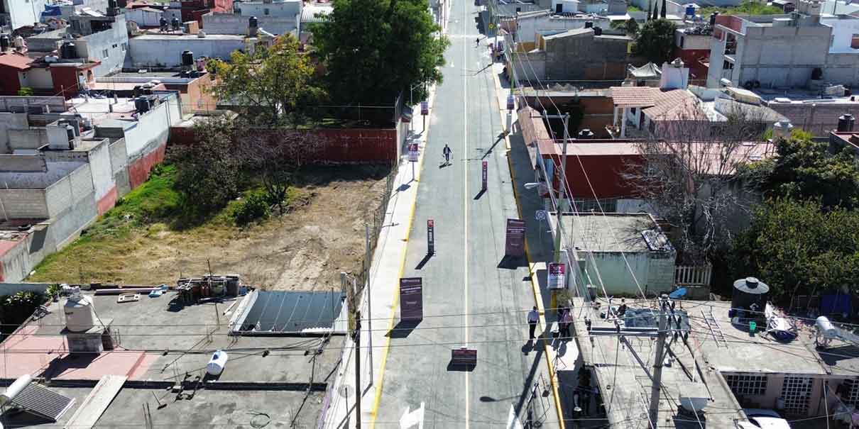 Pavimentación en Xochimehuacan