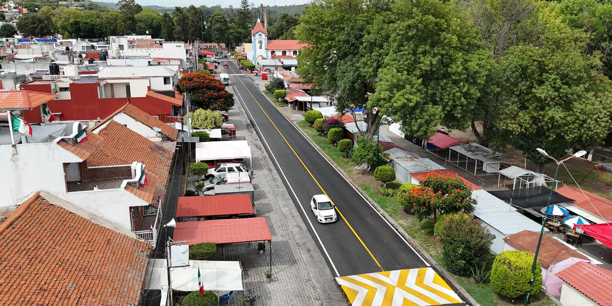 Obra carretera Metepec