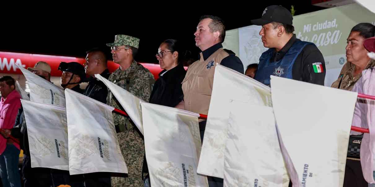 Operativo para proteger flor de muerto