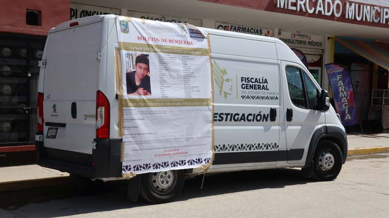 Operativo por aire y tierra en Amozoc busca localizar personas desaparecidas