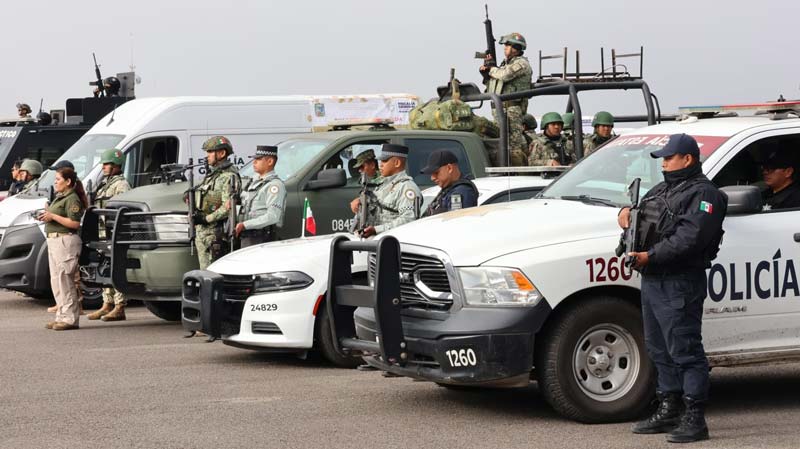 Operativo por aire y tierra en Amozoc busca localizar personas desaparecidas