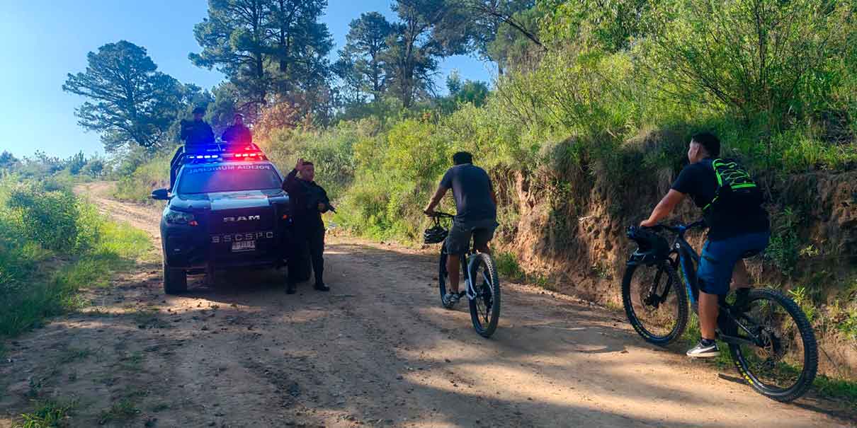 Operativos en San Pedro Cholula