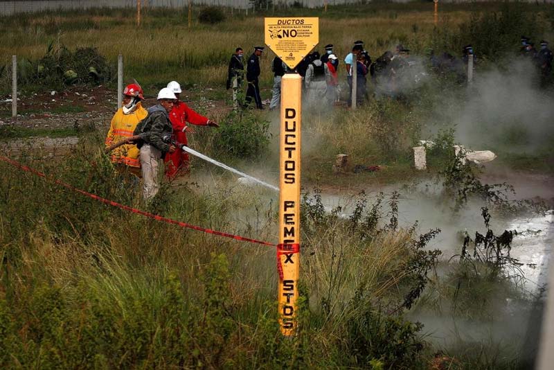 Operativos en Puebla dejan fuera de servicio 320 tomas clandestinas de combustible